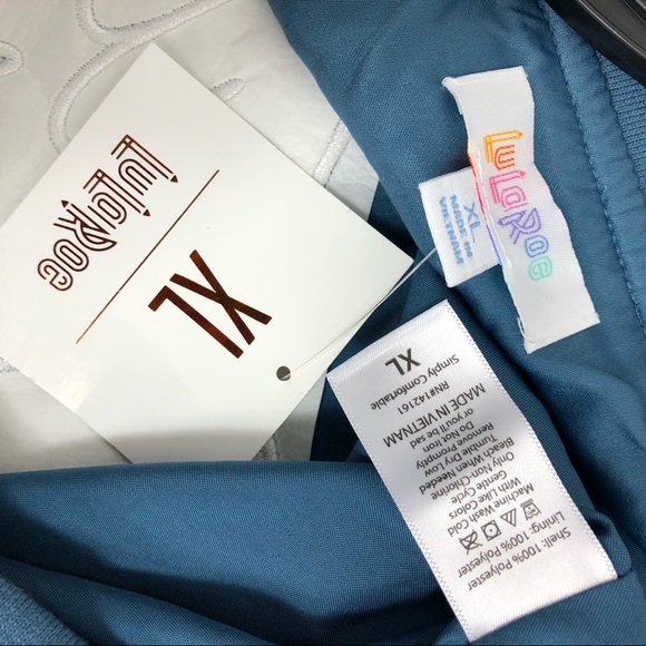 Lularoe Jacket Blue XL - Picture 8 of 8
